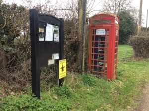 Thornbury Noticeboard and Phone Box